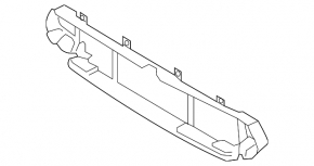Conductă inferioară radiator pentru BMW 5 G30 21-23