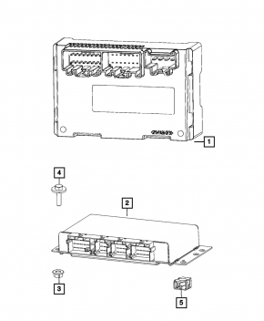 MODUL DE CONTROL CUTIE DE TRANSFER MOPAR ORIGINAL Jeep Grand Cherokee 14-18