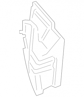 Conductă radiator auxiliară dreapta pentru Porsche Panamera 17-21 4.0