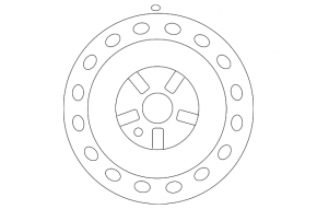 Комплект дисков железных R16 5*114.3 Toyota Camry v55 15-17