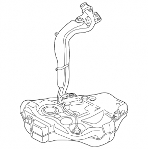 Топливный бак VW Beetle 12-14 2.0T, 2.5