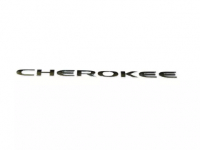 Эмблема надпись Cherokee передняя левая двери Jeep Cherokee KL 14-23 хром