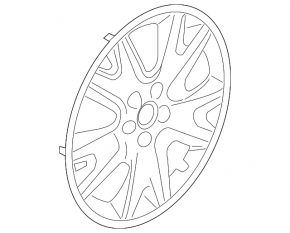 Колпак колесный R17 Ford Escape MK3 13-19 тип1