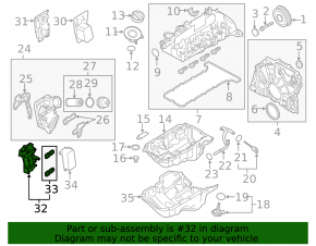 Клапан системы охлаждения масла АКПП BMW 3 F30 12-18 N47
