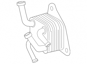 Radiator pentru cutia de viteze Toyota Highlander 14-19 2.7