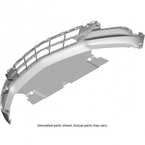 Protectie buzelor pentru bara fata Chevrolet Bolt EV 22-23