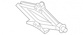 Домкрат Audi Q8 19-26