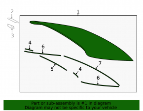 Стекло заднее Toyota Camry v70 18-24