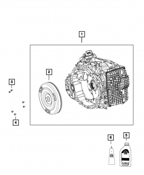 АКПП в сборе Jeep Cherokee KL 19-19 2.0T 948TE DFH FWD