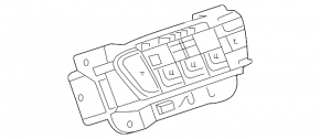 Шифтер КПП GMC Terrain 18-23 кнопки