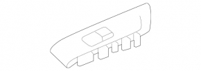 Ornament control ridicare geam spate stânga Mercedes W167 GLE 350 450 20-25 maro