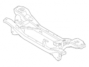 Подрамник задний Ford C-max MK2 13-18