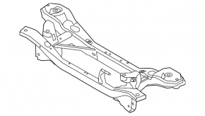Подрамник задний Ford C-max MK2 13-18