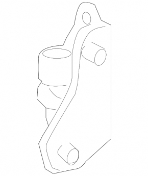 Петля двери верхняя передняя левая Mercedes W164 ML