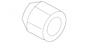 Гайка колесная d21 M12x1.25 Nissan Rogue 21-23