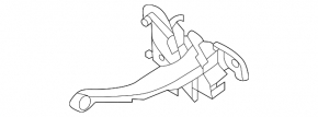 Замок капота Nissan Rogue 21-23