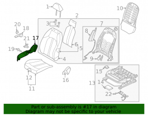Ornamente scaun pasager stânga pentru Kia K5 21-23, negru, pentru transmisie manuală