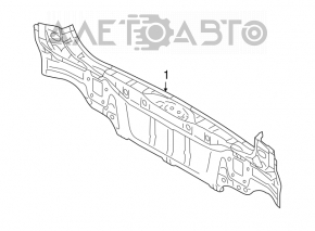 Задняя панель Subaru Outback 10-14