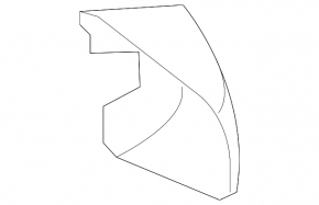 Capac mâner exterior stânga spate VW Tiguan 18 - nou original