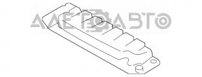 Подушка безопасности airbag коленная пассажирская правая Mini Cooper F56 3d 14-
