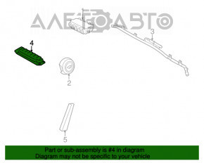 Подушка безопасности airbag коленная пассажирская правая Mini Cooper F56 3d 14-