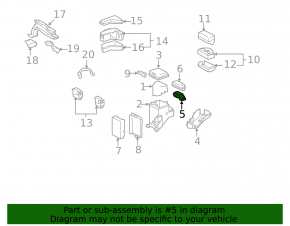 Блок реле подкапотный Lexus RX400h 06-08