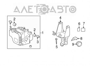 Yaw Rate Sensor Lexus ES350 07-12
