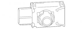 Парктроник передний Lexus ES350 07-12 с кольцом