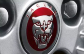 Центральный колпачок на диск Jaguar F-Pace X761 17-25 красный с хромом, 58мм