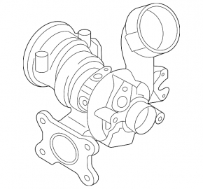 Turbina VW Jetta 13-16 USA 1.4T hibrid