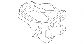 Suport motor frontal pentru perna Infiniti JX35 QX60 14-17 Hybrid