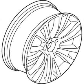 Диск колесный R21 Lincoln MKX 16-18