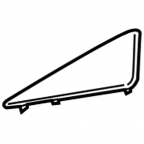 Husă centrală bord pentru difuzor Ford Fusion mk5 17-20, negru, 
