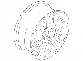 Диск колесный R16 Ford Ecosport 18-22 тип 3