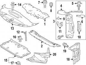 Накладка переднего поворотник левая Toyota Prius 30 13-15 рест