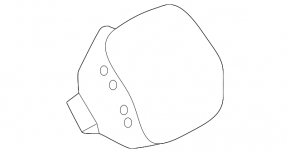 Лючок бензобака Honda Civic XI FE/FL 22-23