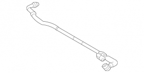 Патрубок системы охлаждения Mercedes W167 GLE 450 20-26