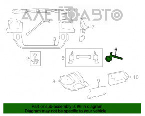 Насос охлаждения инвертора Toyota Prius 20 04-09