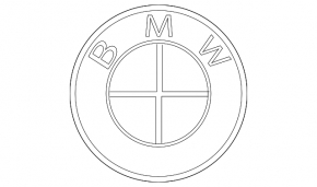 Эмблема значок капота BMW X7 G07 19-26