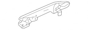 Mâner exterior ușă față dreapta Lexus NX 15-21 Grafit 1H9