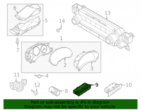 Блок кнопок передней панели верхний Mazda CX-30 20-21