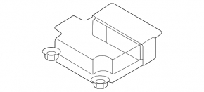 Модуль srs airbag компьютер подушек безопасности Mazda CX-30 20-22