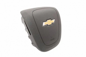 Подушка безопасности airbag в руль водительская Chevrolet Volt 11-15 черн