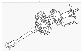 Рулевая колонка Nissan Sentra 13-19 1.8