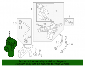 Тормозной усилитель brake booster Kia Optima 11-13 hybrid