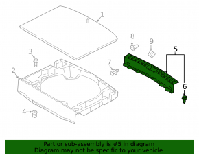 Capacul portbagajului Mitsubishi Eclipse Cross 18-