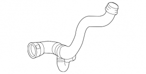 Țeavă de răcire inferioară Mercedes W166 ML/GLE 12-18