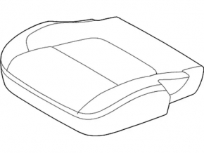 Водительское сидение Ford Explorer 11-15 без airbag