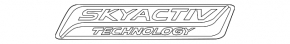 Эмблема надпись "SKYACTIV" двери багажника Mazda CX-5 13-16