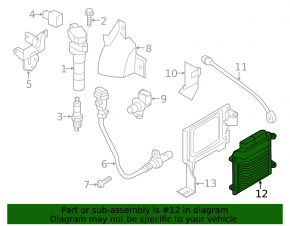 Блок ECU компьютер двигателя Hyundai Santa FE Sport 13-16 2.0T